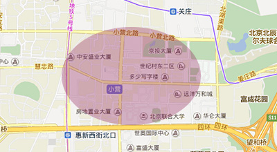 商圈简介 亚运村小营位于北京市朝阳区中部,紧邻北三环,东有地铁5号